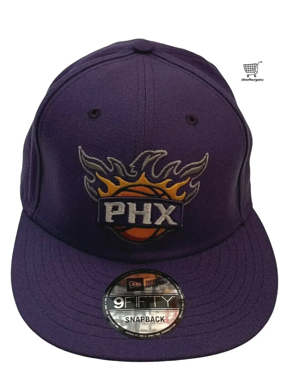 New Era 9FIFTY Phoenix Suns PHX NBA Throwback Snapback Adjustable Hat Cap New
